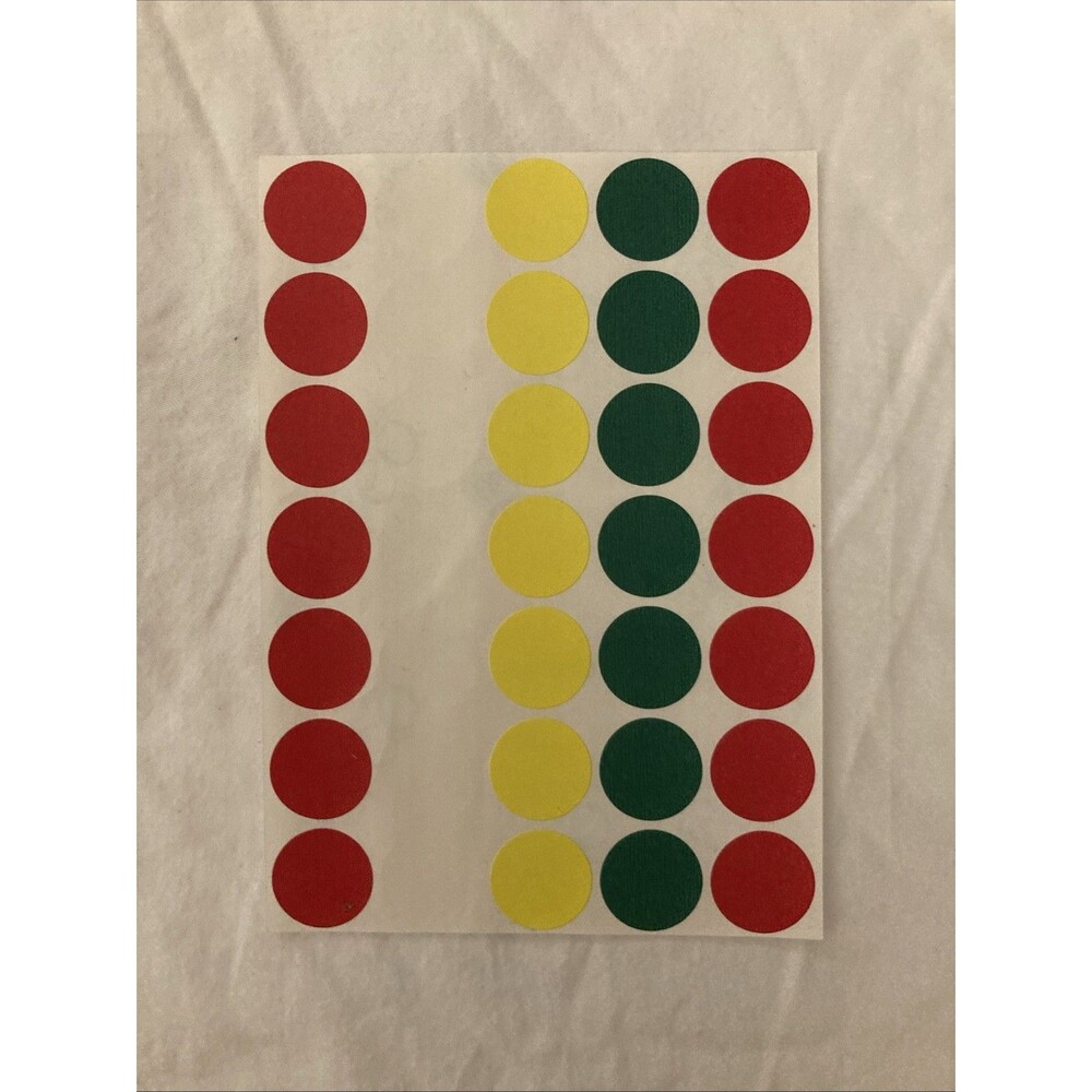 Unbranded Color Coding Labels | Multicolor | 165 Labels - Picture 3 of 7